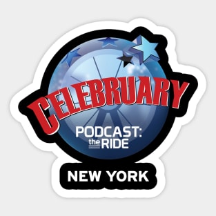 Celebruary - New York Sticker